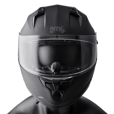 GMS Motorrad Helm Hexago - Integralhelm mit Sonnenblende Größe XXL
