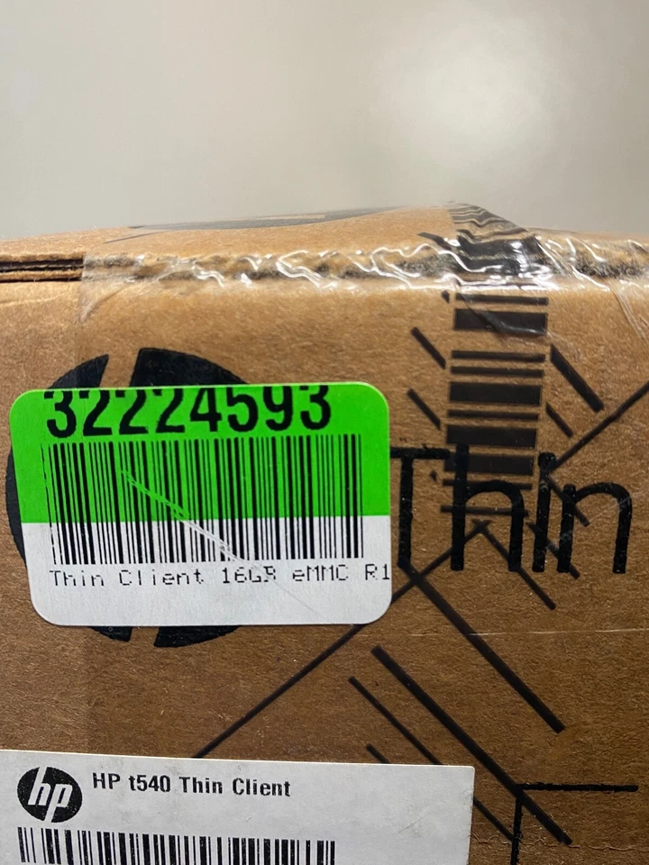 NEW HP t540 Thin Client 16GB eMMC R1305G 1.5GHz 4GB ThinPro OS Black - Image 2 of 4