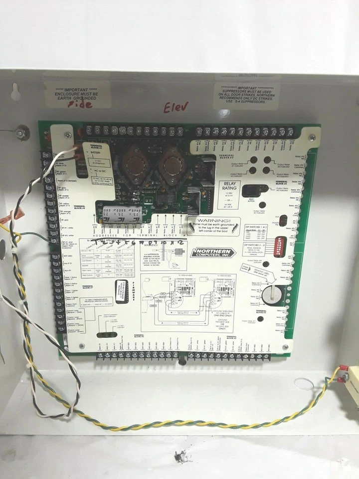 Northern Computers Door Access Control System Panel Enclosure STD-N2-U19-6AD8 - Image 4 of 4