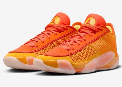 Air Jordan 38 Low FV3945-700 Sneakers Women US 11 Orange  display picture 2