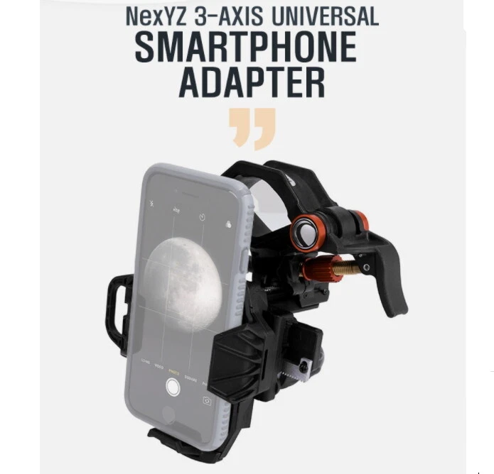 Celestron NexYZ Mobile Adapter 3-Axis 32~60mm for Spotting Binoculars Monocle - Image 2 of 4