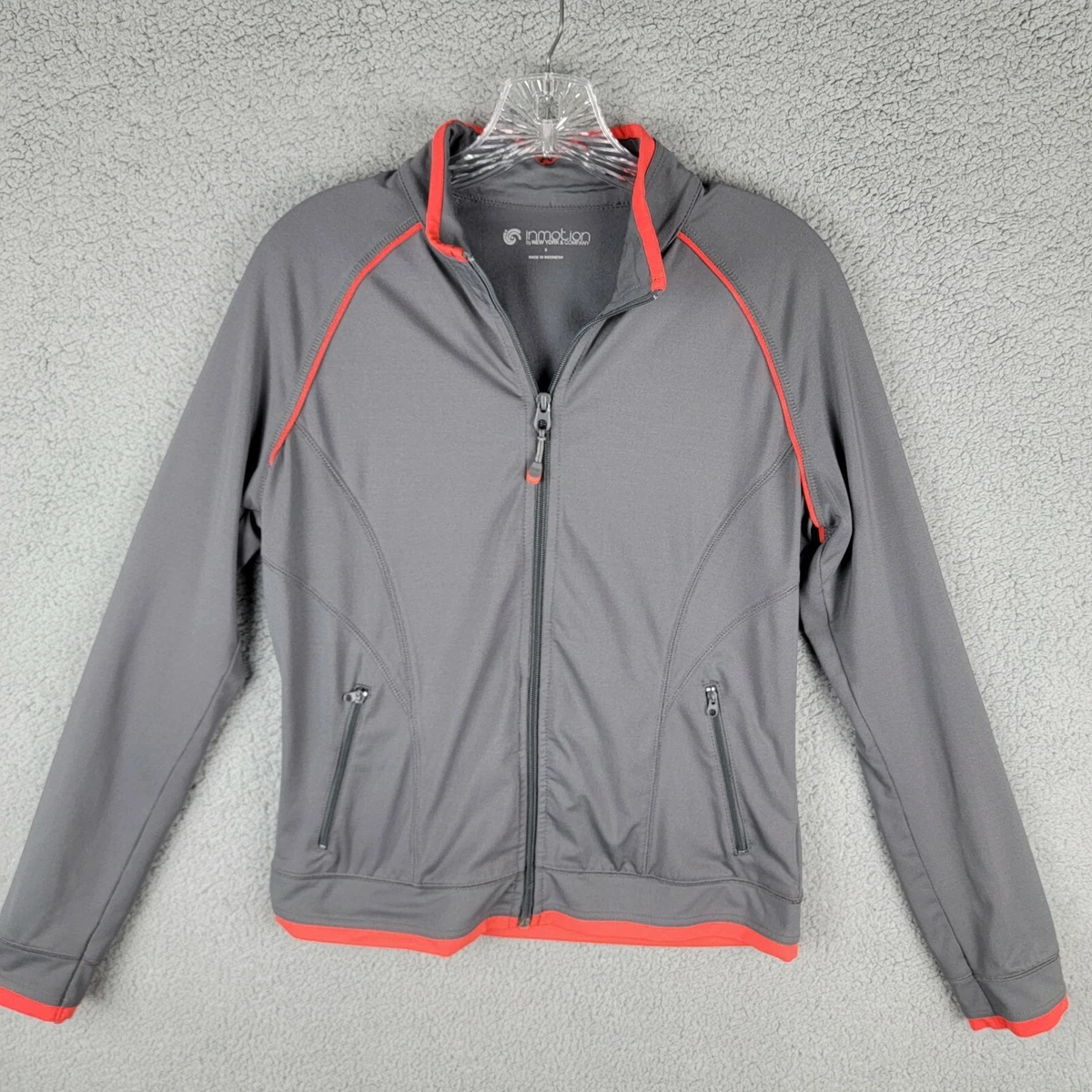 Zip up workout clearance jacket
