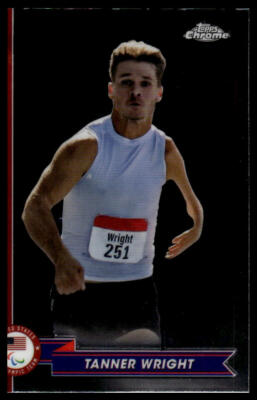 2024 Topps Chrome US Olympic Hopefuls Tanner Wright #53