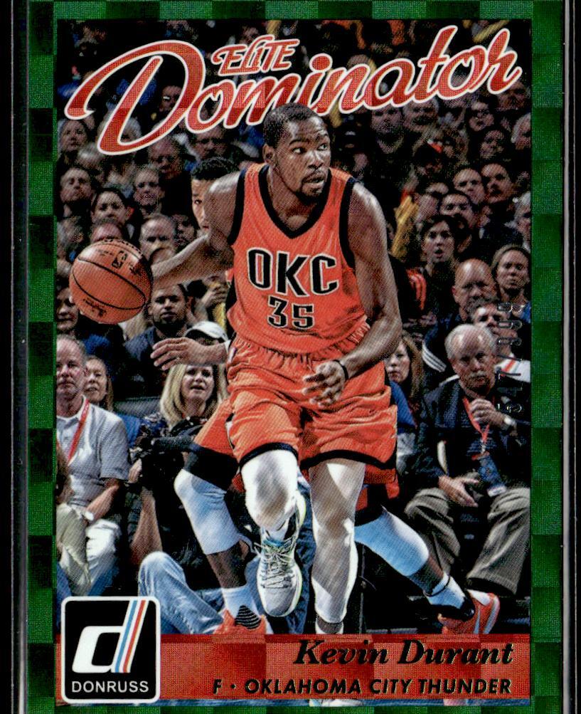 2015-16 Donruss Kevin Durant Elite Dominator Veterans #/999 HS
