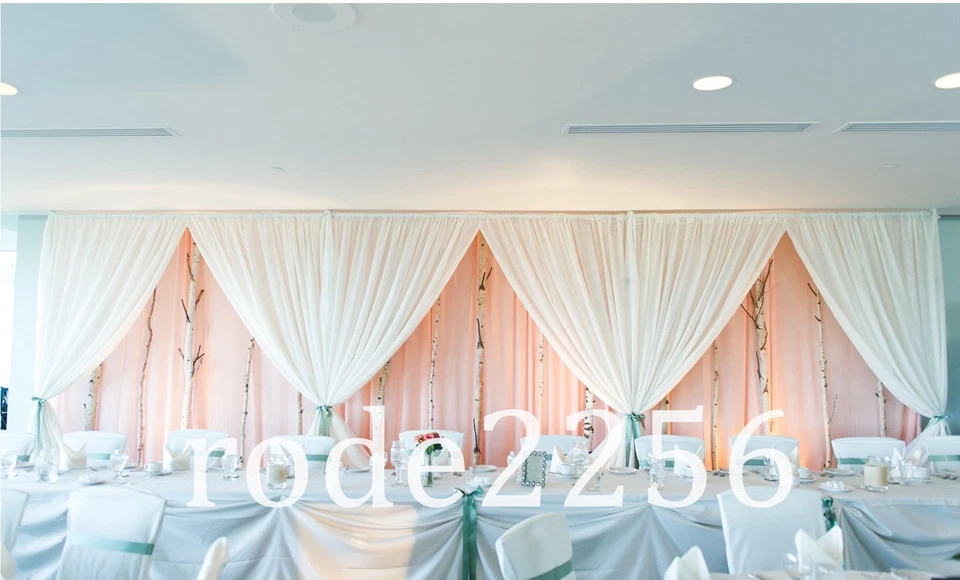 voile fabric WHOLESALE 52 meters 150CM (60") wide super quality wedding drapes - Image 3 of 4