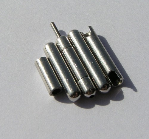 Anello Maglia Originale Breitling Rouleaux 15mm In Acciaio - Swiss Made