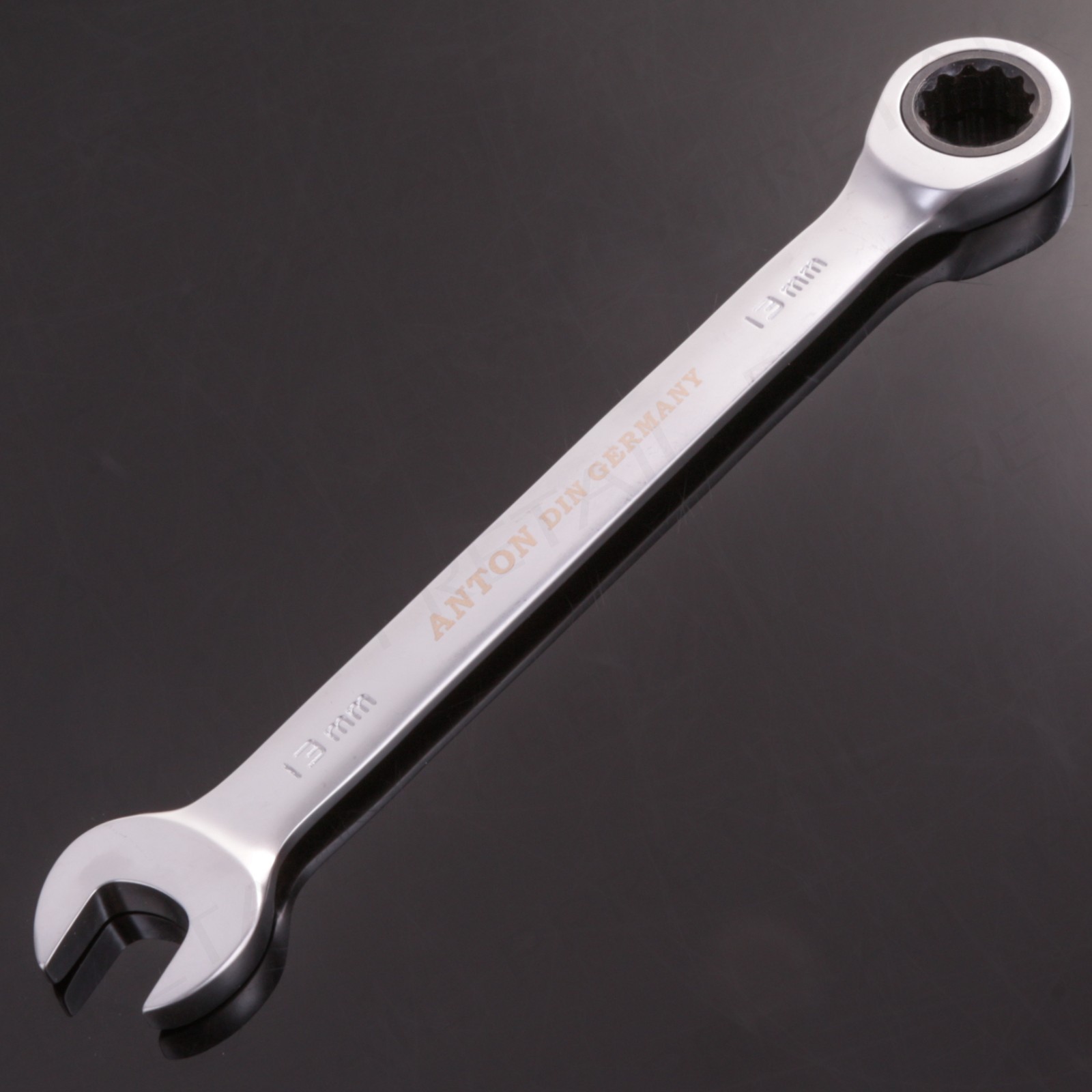 FIXED RATCHET 13mm/5" SPANNER 8 Degree Ratcheting Tool Mechanic Garage