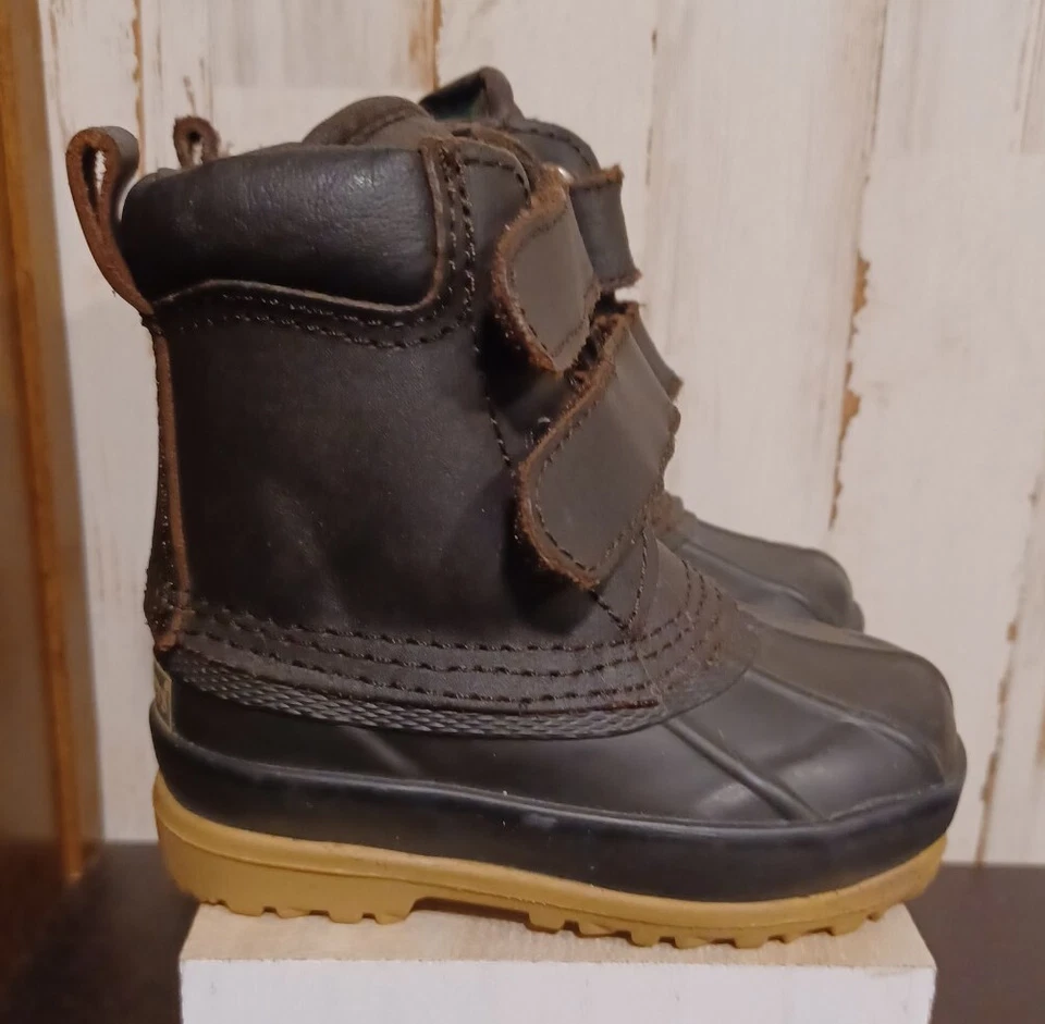 Botas de Nieve Ashby De Colección SPROCKETS Dupont Thermlite Gancho Lazo Niño Pequeño Talla 5M Foto 2 de 4