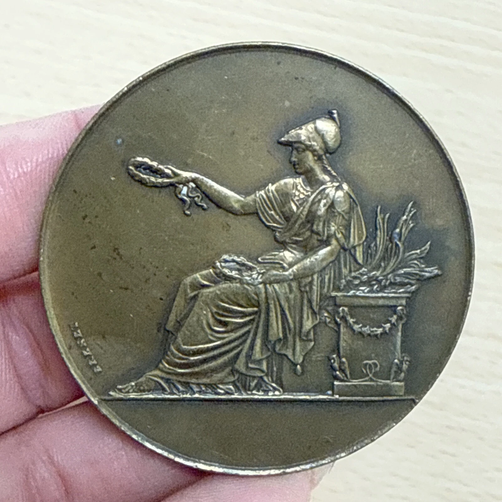 Médaille Union Des Véhicules Industriels Médaille D’honneur En Bronze