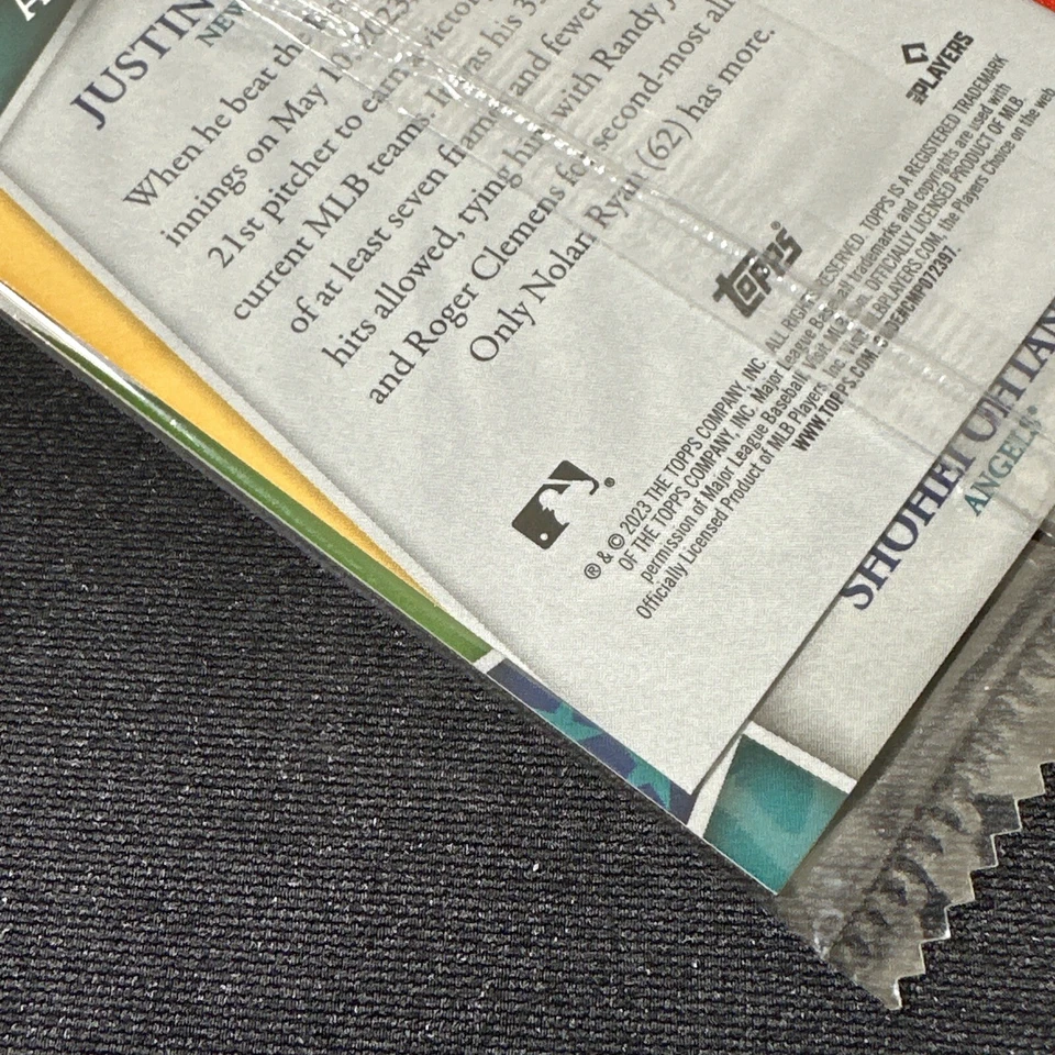 2023 Topps All-Star Game 3-card PACK Shohei Ohtani green parallel + Goldschmidt - Image 3 of 4