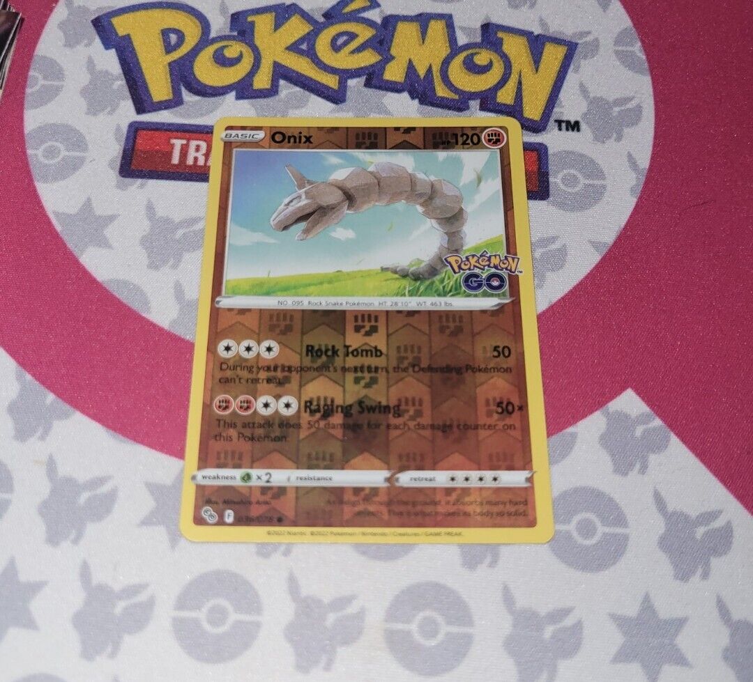 Onix 36/78 - Pokémon GO - Common - Pokemon Card TCG