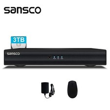 8 Channel CCTV DVR Video Recorder HD 1080N HDMI Home Surveillance with 3TB HDD