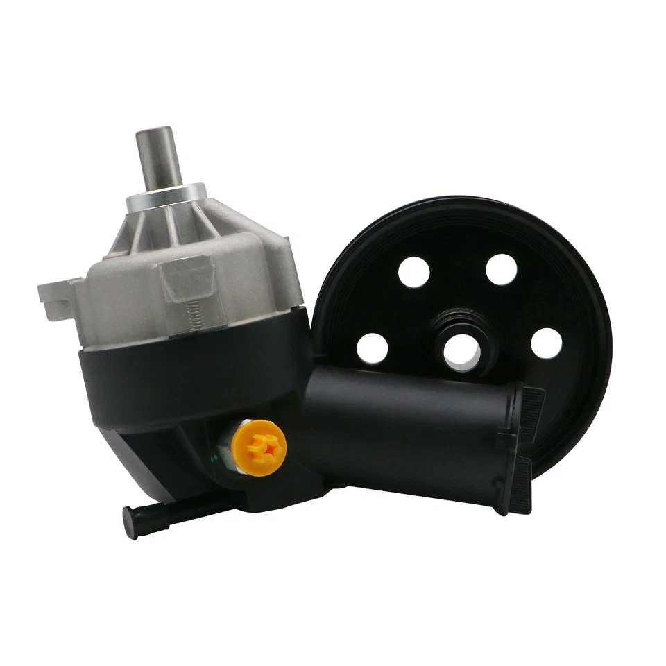 Power Steering Pump w/Pulley & Reservoir for Ford Bronco F-150 F-200 F-250 F-350 - Image 2 of 4