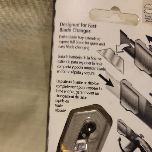 NEW STANLEY FATMAX FOLDING EXO UTILITY KNIFE QUICK CHANGE. RETRACTABLE FMHT10289 - Picture 8 of 12