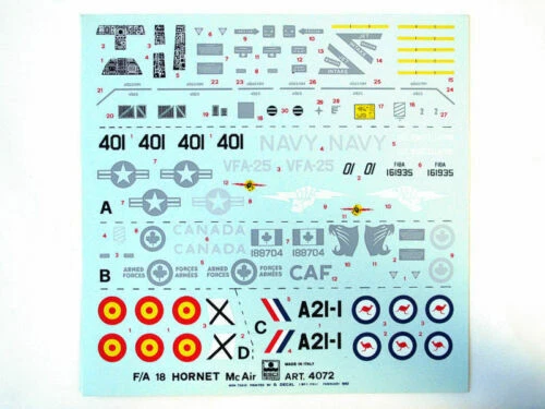 Articoli di modellismo statico ESCI scala 1:48