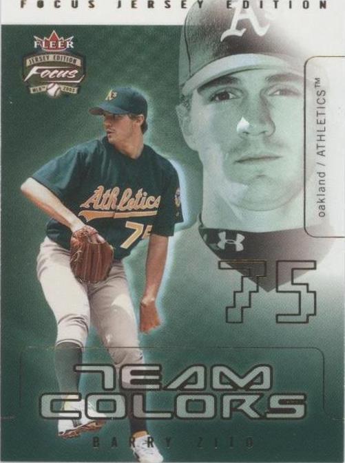 2003 Fleer Focus Jersey Edition - Barry Zito #17TC - 1 of 1