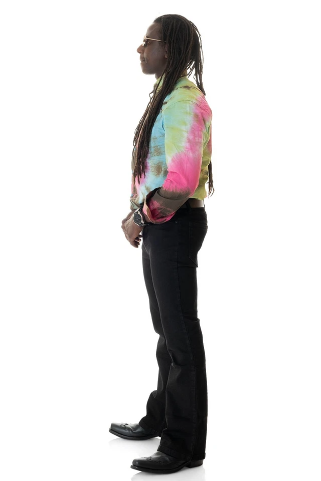 Comycom Herren Bootcut Jeans STAR CUT BLACK - Bild 2 von 4