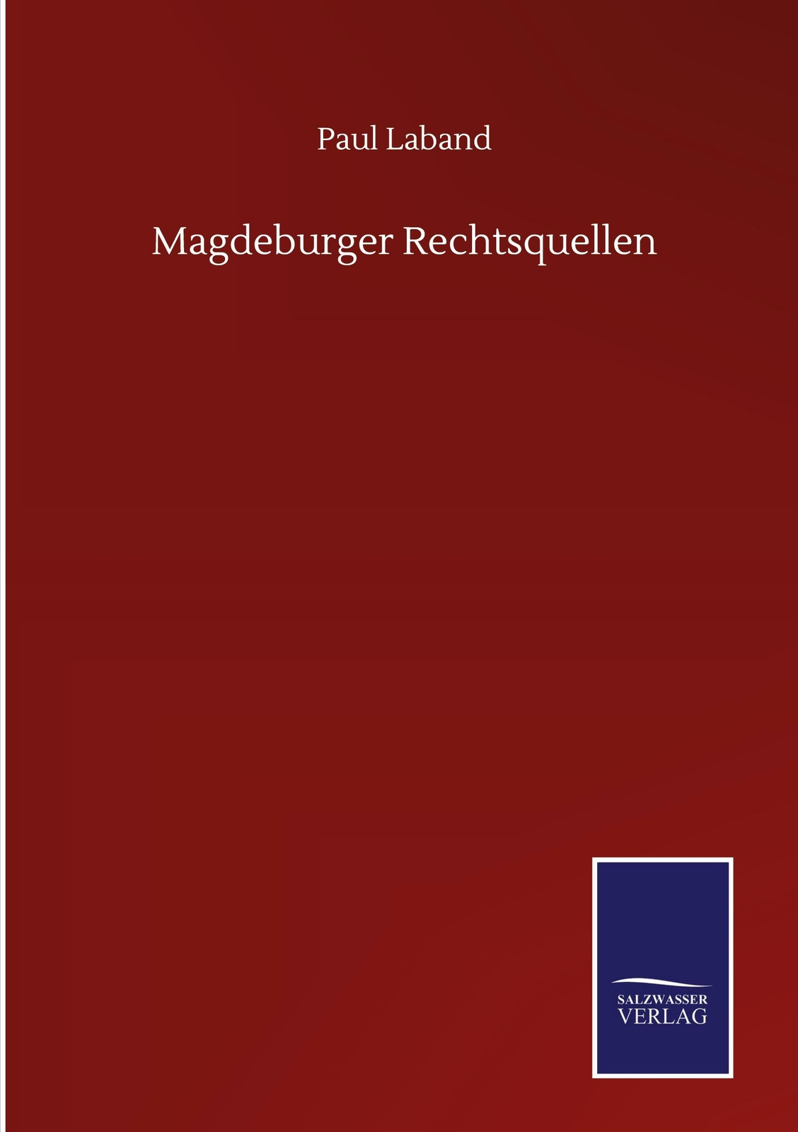 Thumbnail - Magdeburger Rechtsquellen | Buch | 9783752502152