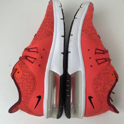 Nike Air Max Sequent 3 Kid's Youth Sneakers 922884-600 Orange Red 6.5 Y 8 W US - Picture 8 of 12