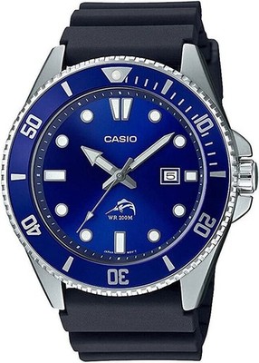 CASIO Watch Diver Watch MDV-106 Series Men's Model (Blue MDV-10