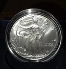 2016 W  $1 American Silver Eagle 1 oz Uncirculated Coin with Box and COA 💎