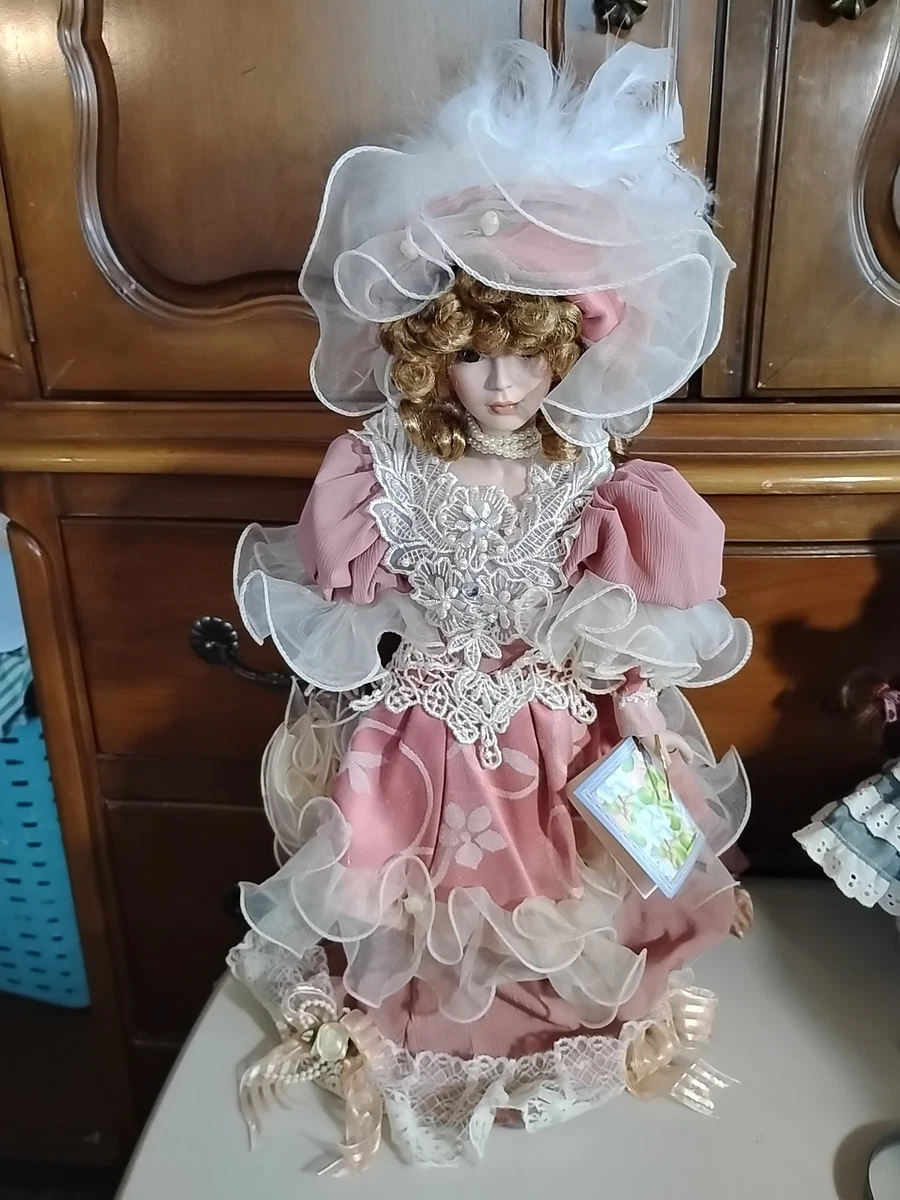 工芸品   / PRETTY LADIES Kathryn Cathay Collection Girl Doll Porcelain Dolls & Doll Playsets