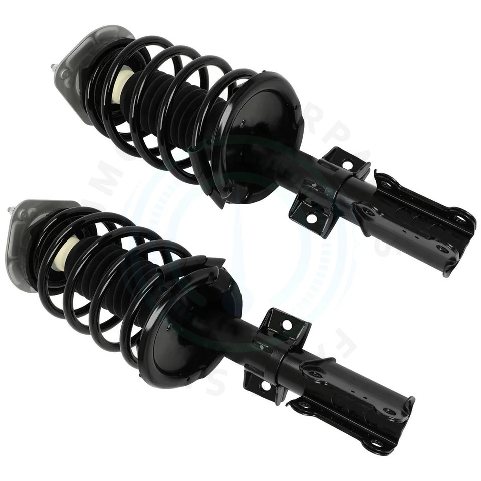 2x Front Complete Struts Shocks w/Coil Springs For 2001-2009 Volvo S60 S80 V70 - Image 3 of 4