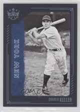 2021 Panini Diamond Kings Blue Framed Charlie Keller #1 6k2