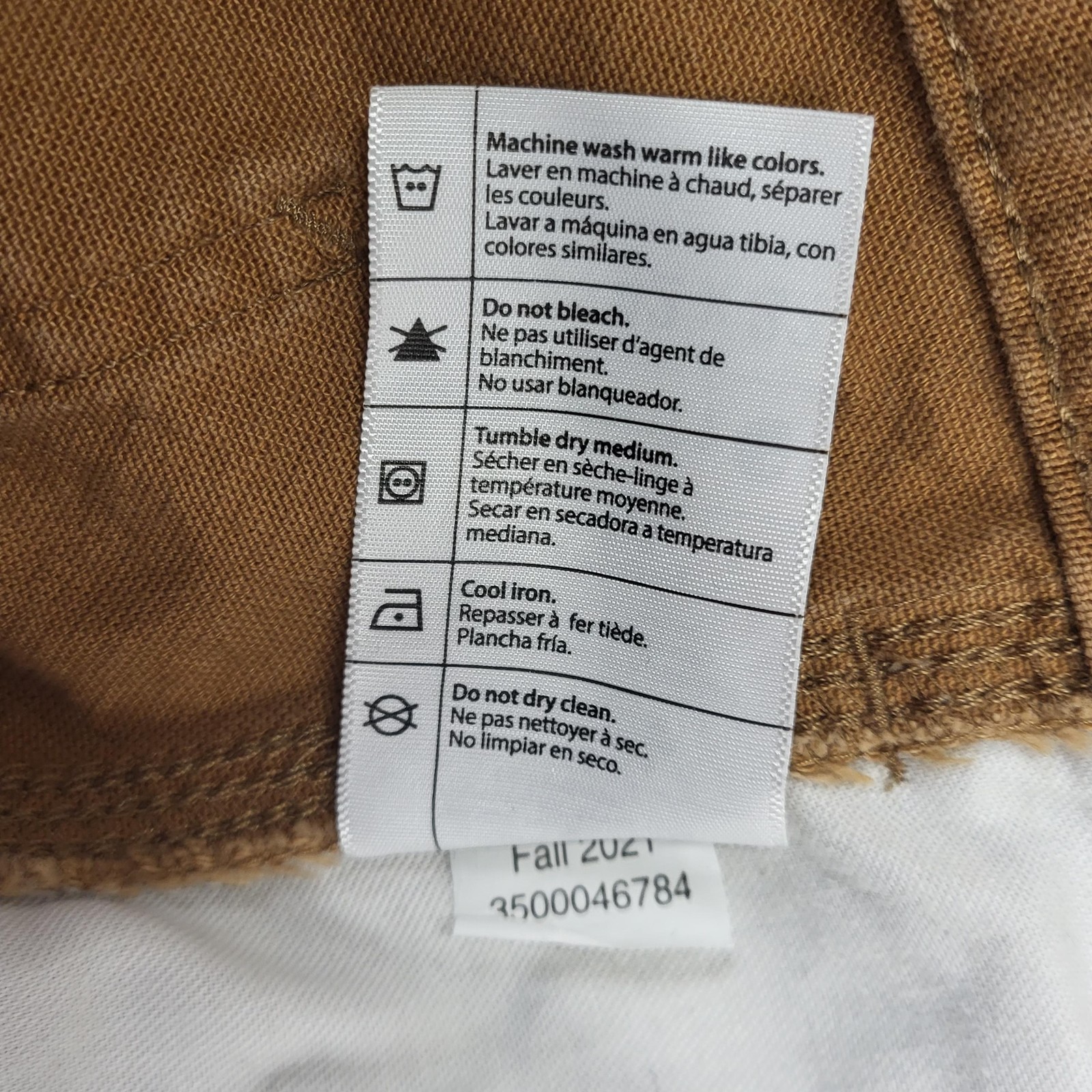 Carhartt Rugged Flex Pants Mens 42x32 Brown Duck Double Front Carpenter Work thumbnail 15