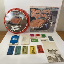 VTG 1972 Dealer’s Choice. Parker Brothers Of The Fun Group At General Mills Game