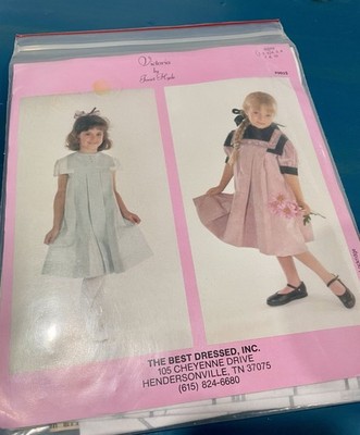 The Best Dressed Inc Victoria By Janet Hyde Pattern Unused Sizes 1,2,3