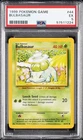1999 POKEMON BASE SET UNLIMITED #44 BULBASAUR PSA 5