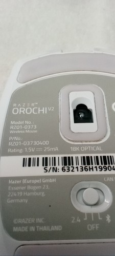 Authentic Razer Orochi V2 Wireless Gaming Mouse White / Hardly Used Super Clean - 第 8/10 張圖片