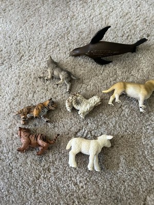 Lot of Realistic Animal Figures - Safari & Papo, Schleich, Animals 