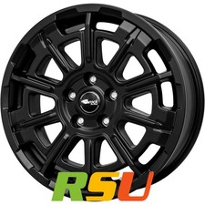 Brock B45 satin-black matt-lackiert 8x20" ET43 LK5 120 ML 65.1 Alufelgen 20 Zoll