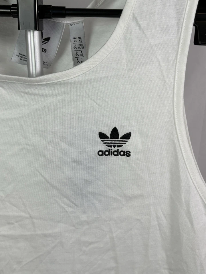 Camiseta sin mangas Adidas Originals Essentials para hombre bordada nueva talla XS (artículo 358) Foto 3 de 4