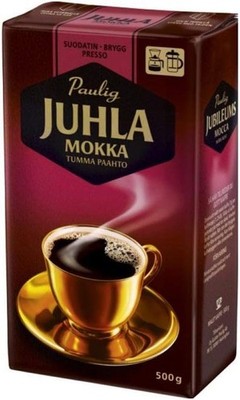 Juhla Mokka Coffee - Dark Roast 500g, Import of Finland