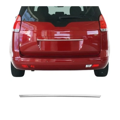 Garniture de Hayon Coffre pour Peugeot 5008 2009-2016 acier inox - Photo 1/4