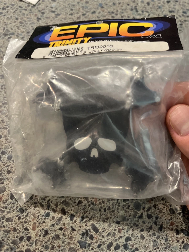 Vintage RC Rare Trinity Jolly Rogers Skull Pinion Gear Caddy (1) TRI30010 - Image 4 of 4