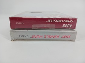 Atari 2600 Jungle Hunt and Sprint Master CX26155 CX2688 1988 New Factory Sealed