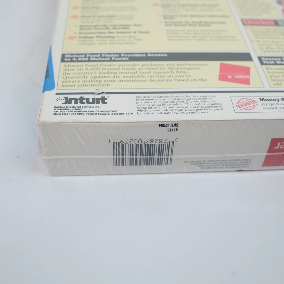 Quicken Financial Planner CD-ROM For Windows 95 Windows 1 Personal Retirement - Image 4 of 4