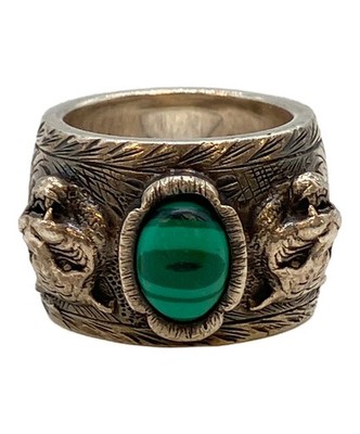 Gucci Tigerkopf Silber Ring echt aus Japan
