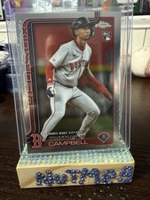 Kristian Campbell  2025 Topps Chrome Update Series - Rookie Debut Boston Red Sox