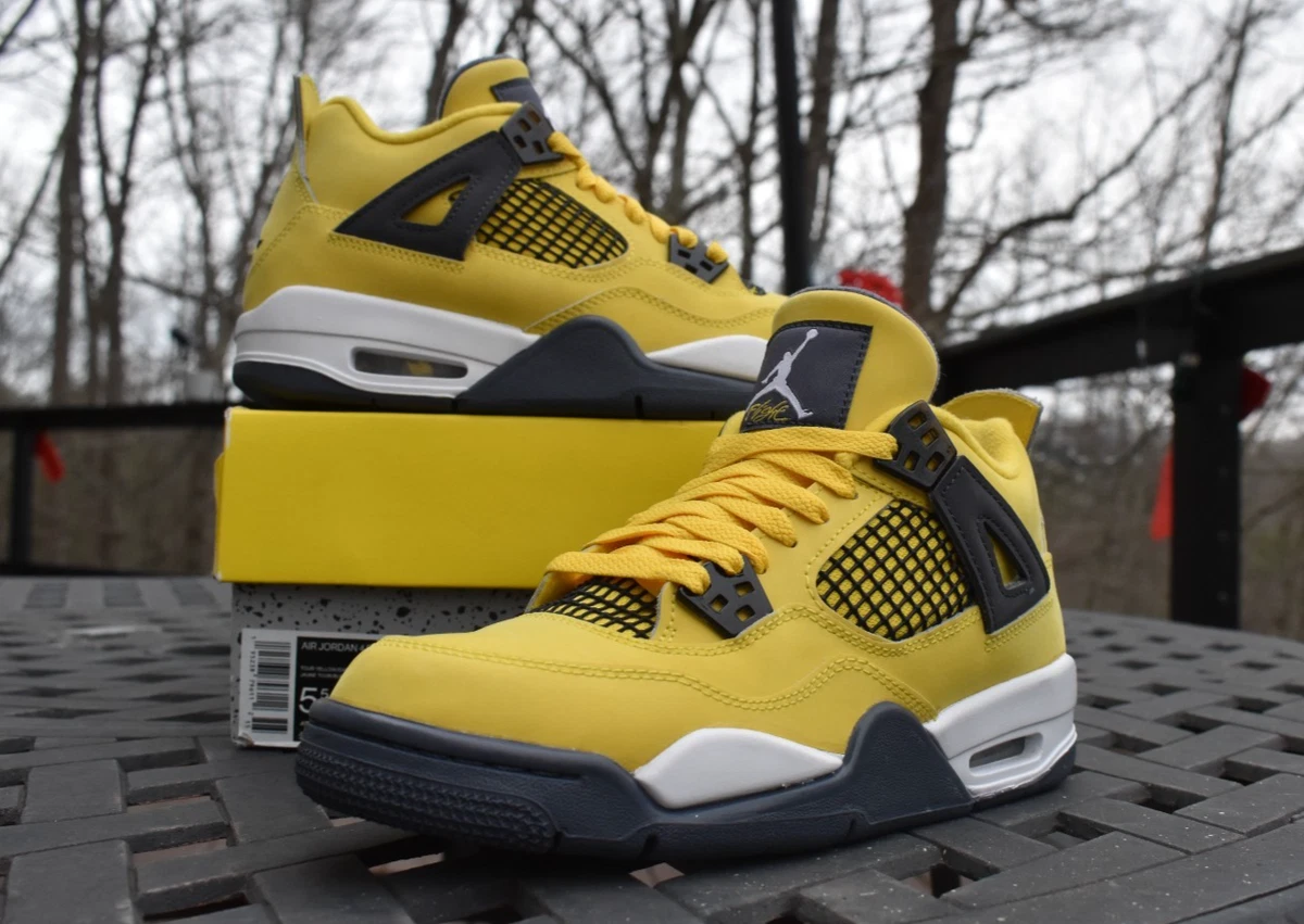 Las mejores ofertas en Jordan 4 Retro GS Tour Yellow 2021