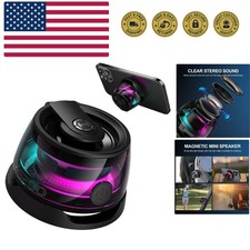 G200 2-in-1 Magnetic Cell Phone Stand Bluetooth Speaker for iPhone, Android ...