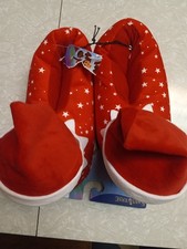 NWT Elf On The Shelf Elf Slippers Size Mens 9-10 Christmas