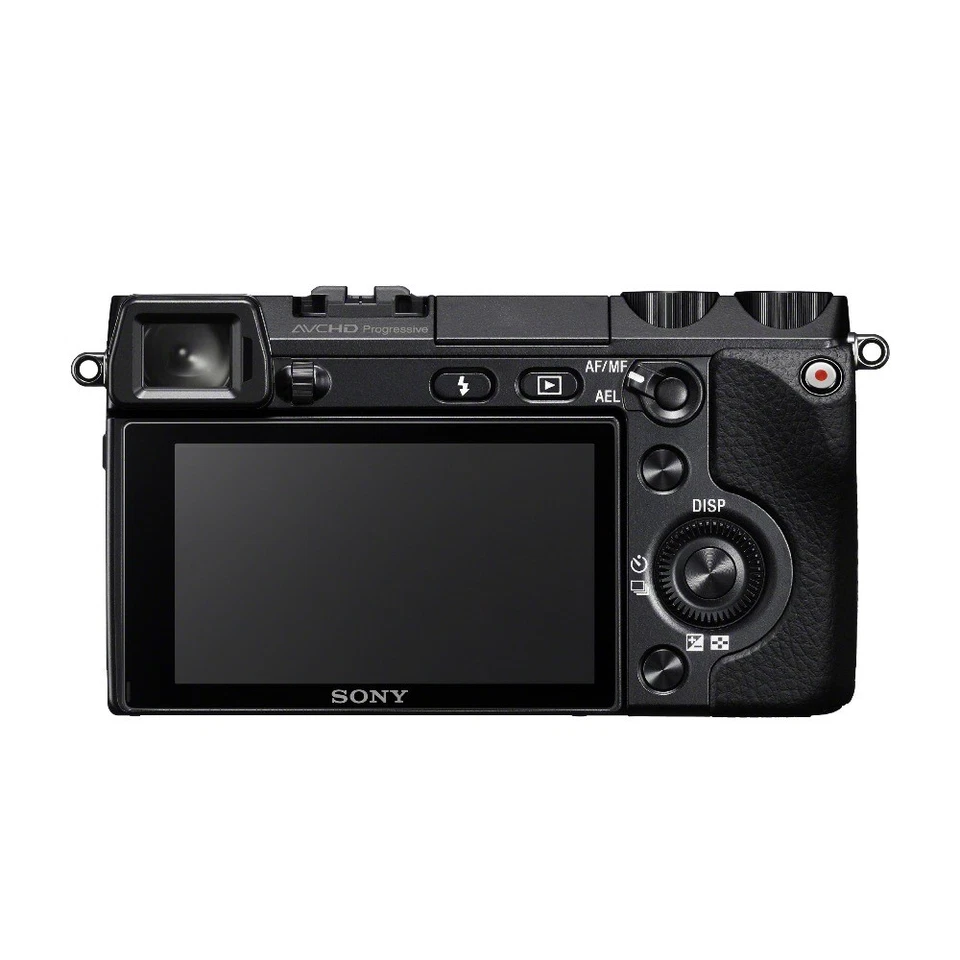 Sony Alpha NEX-7 spiegellose Digitalkamera (nur Gehäuse) 24,3 Megapixel Schwarz - Bild 3 von 4