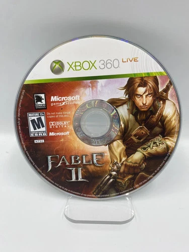 Fable II (Microsoft Xbox 360, 2008) - Disc Only - Tested and Working NO TRACKING