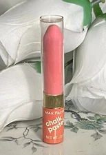 VINTAGE MAX FACTOR CHALK PASTELS EYE SHADOW COLOR TUBE STICK NEW POP ART PINK