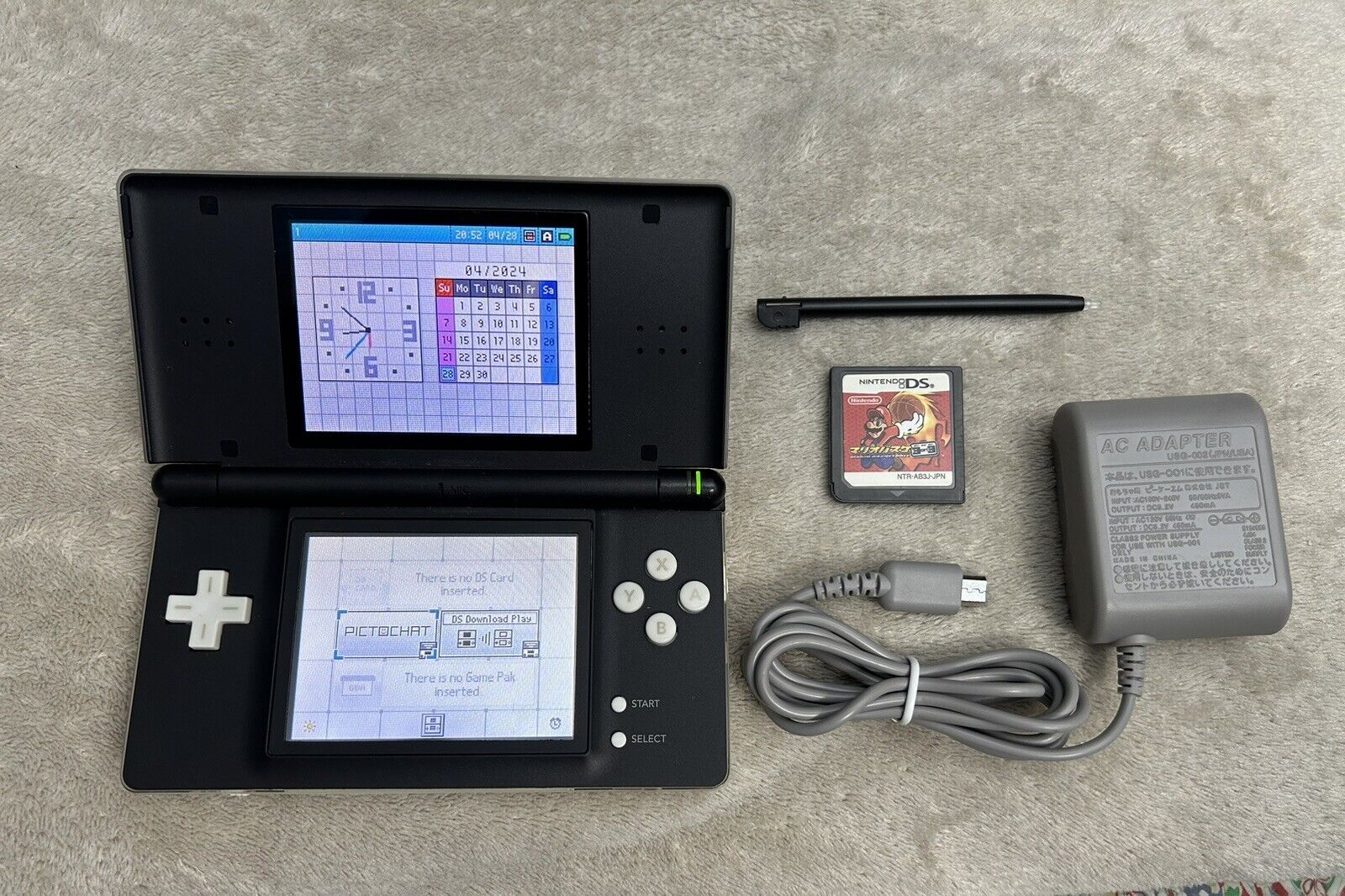 Nintendo DS Lite White Japanese Console Japan 🇯🇵 model 🔥 Bundle